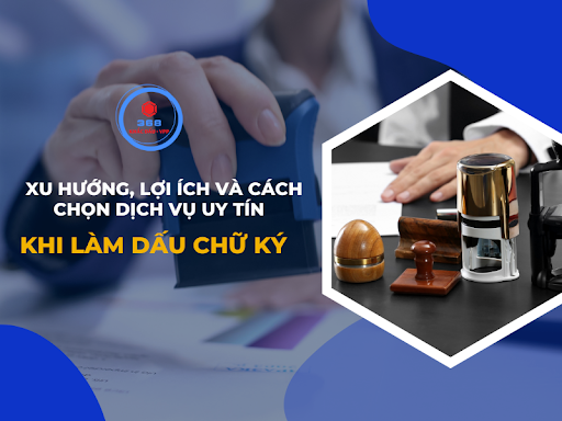 làm dấu chữ ký