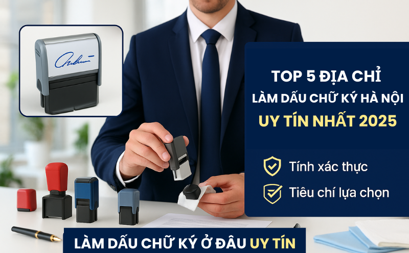 làm dấu chữ ký