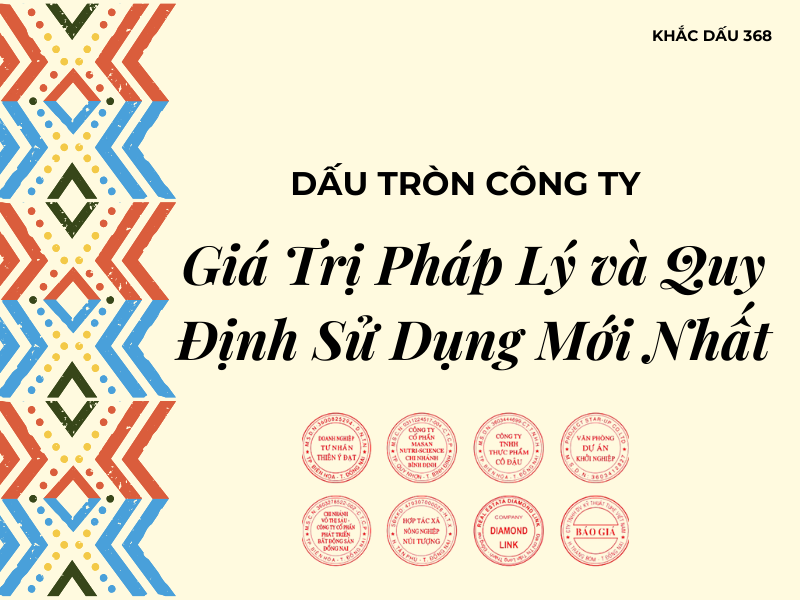 Dấu tròn công ty