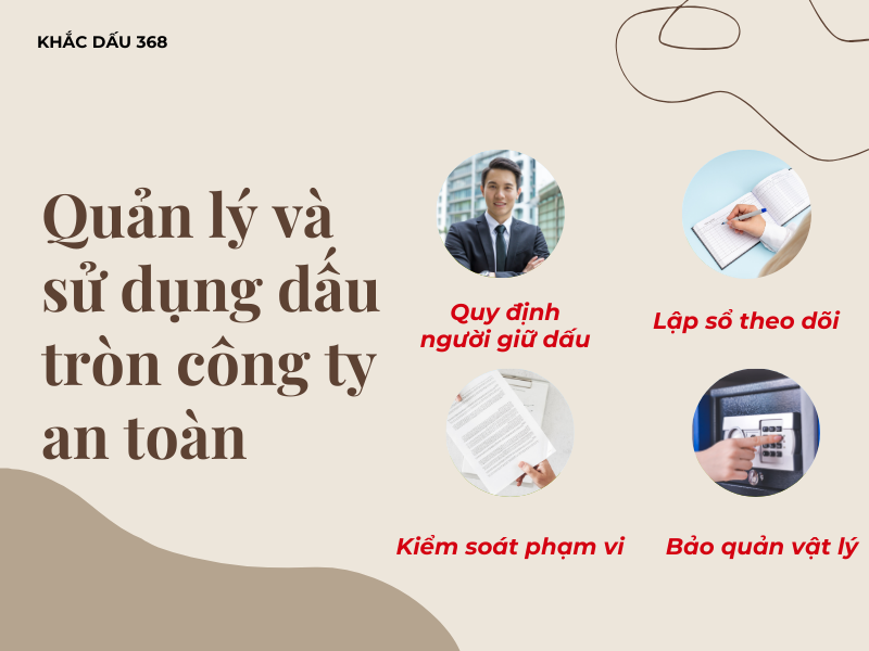 Dấu tròn công ty