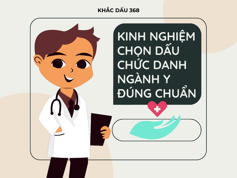 dấu chức danh ngành y
