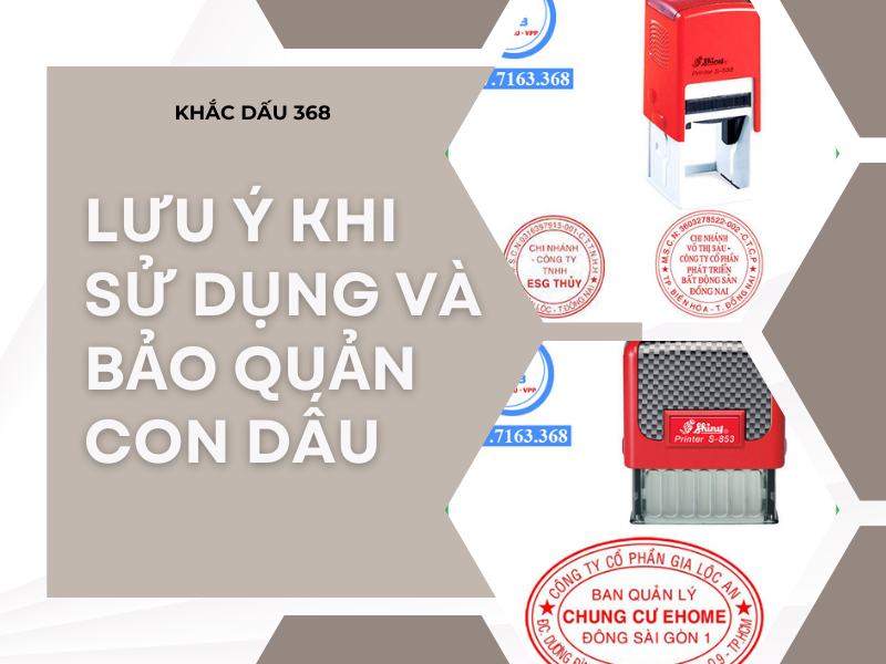 Khắc dấu theo yêu cầu