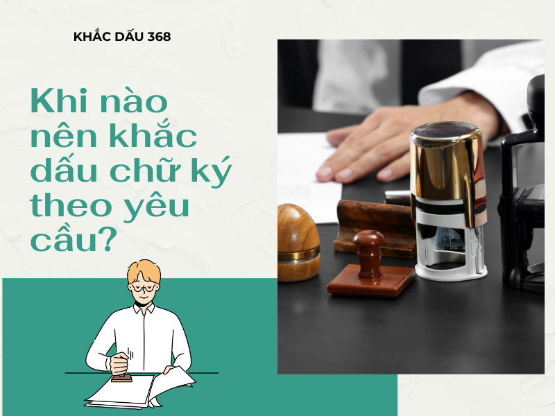 Khắc dấu chữ ký