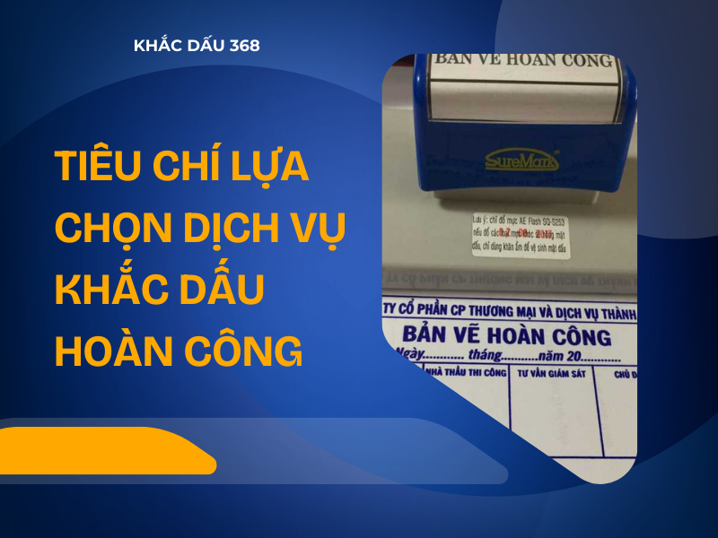 Khắc dấu hoàn công