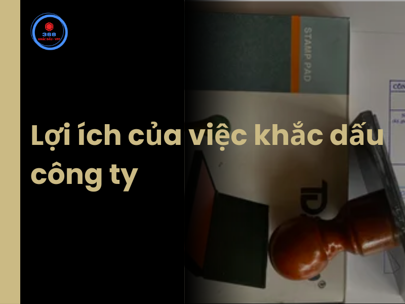 khắc dấu công ty