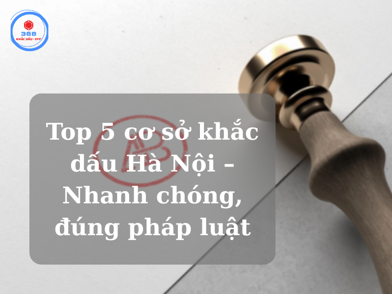 khắc dấu Hà Nội