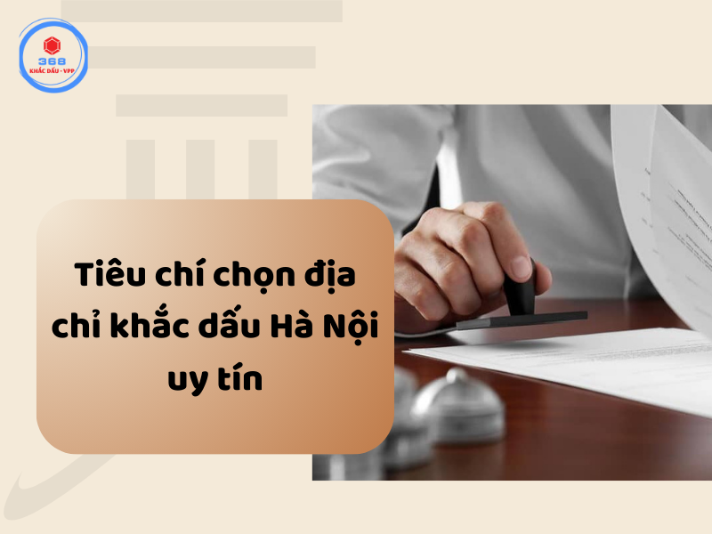 khắc dấu Hà Nội
