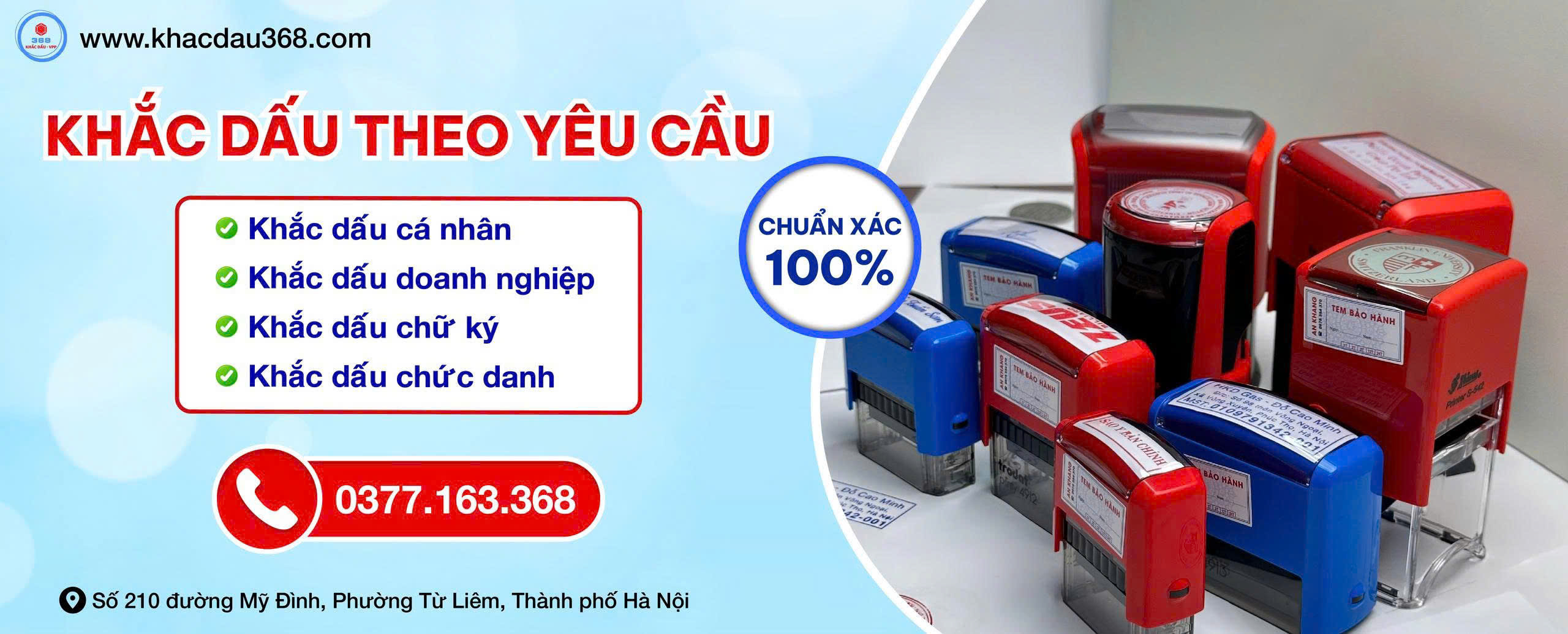Khắc dấu tại Hà Nội